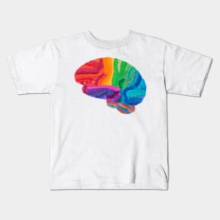 Word Cloud Brain Kids T-Shirt